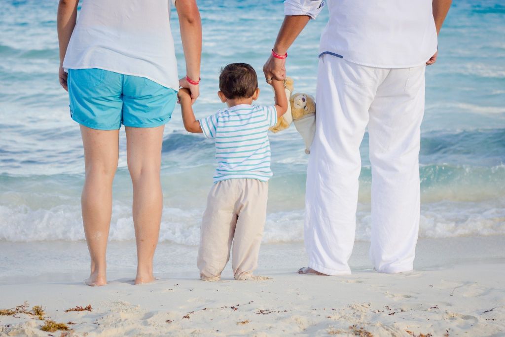 Hochzeitsreise mit Baby/ Kind