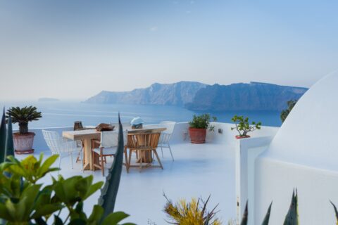 Flitterwochen auf Santorin