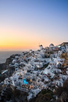 Flitterwochen auf Santorin