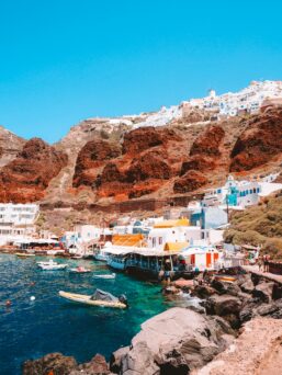 Flitterwochen auf Santorin