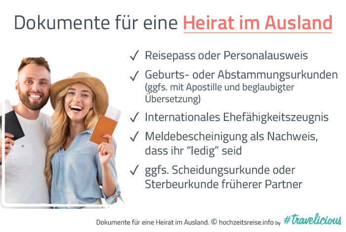 Heiraten im Ausland