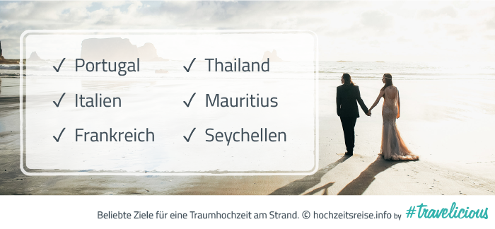 Hochzeit am Strand
