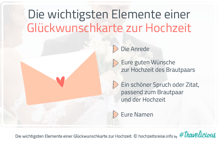 Glückwünsche zur Hochzeit