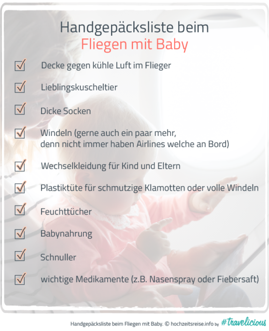 Hochzeitsreise mit Kind