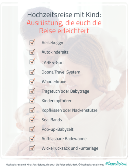 Hochzeitsreise mit Kind