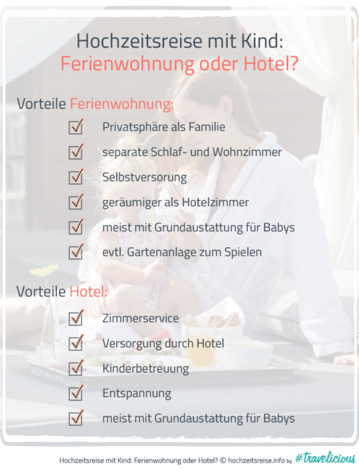 Hochzeitsreise mit Kind