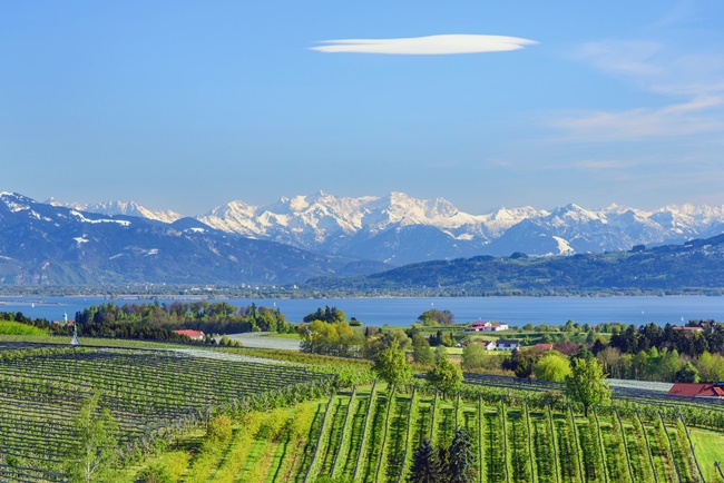 Landschaften am Alpenrand