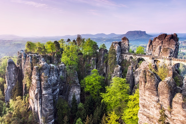 Bastei mit Basteibrücke